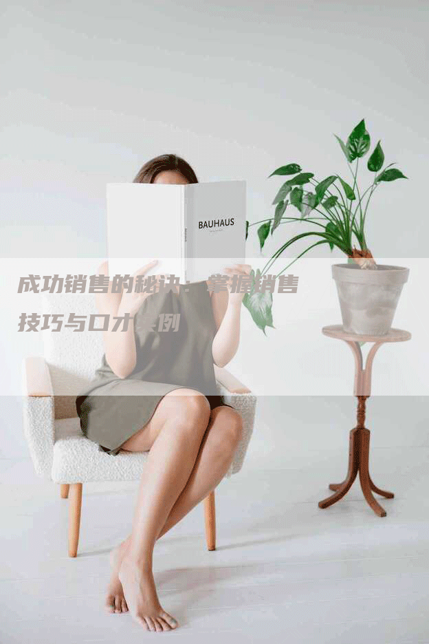 成功销售的秘诀：掌握销售技巧与口才实例