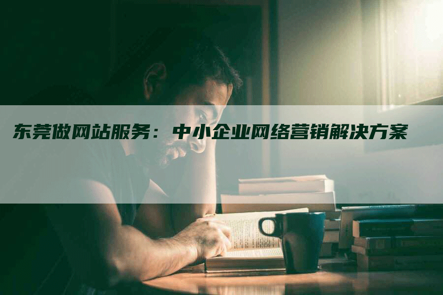 东莞做网站服务：中小企业网络营销解决方案