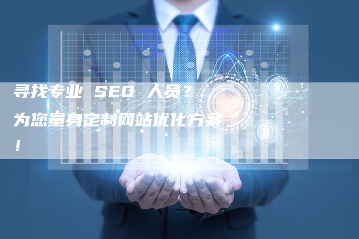 寻找专业 SEO 人员？为您量身定制网站优化方案！