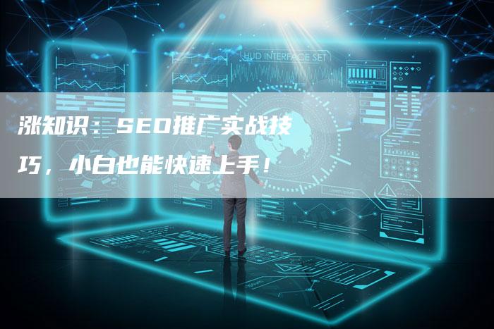 涨知识：SEO推广实战技巧，小白也能快速上手！