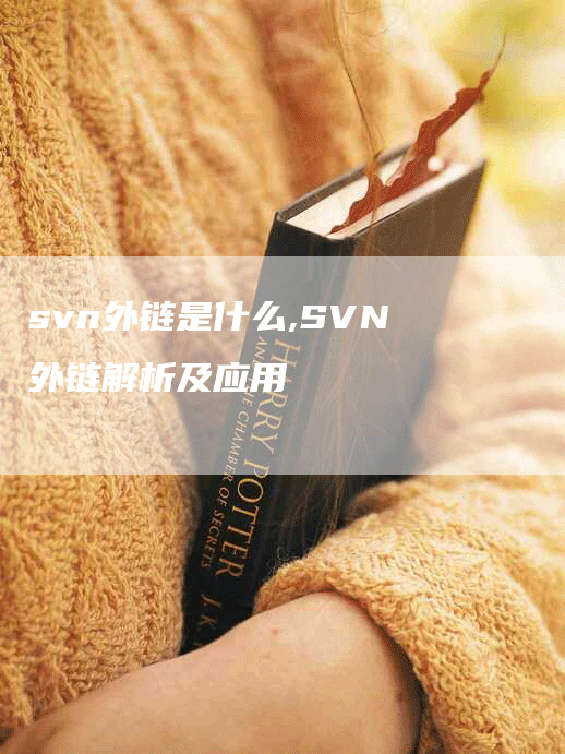 svn外链是什么,SVN外链解析及应用