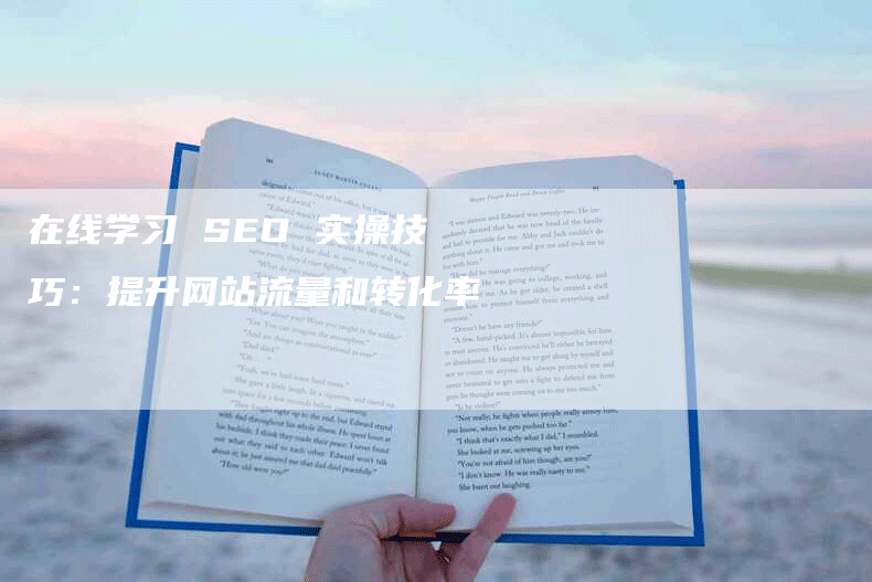 在线学习 SEO 实操技巧：提升网站流量和转化率