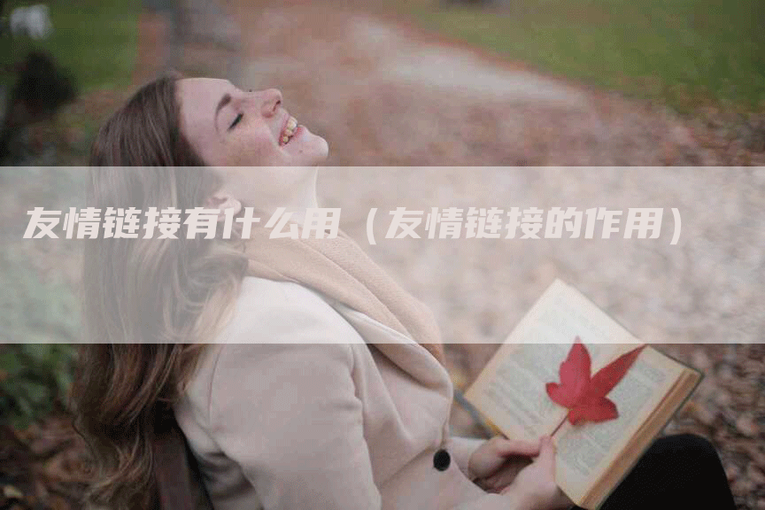 友情链接有什么用（友情链接的作用）