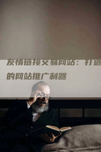 友情链接交易网站：打造你的网站推广利器