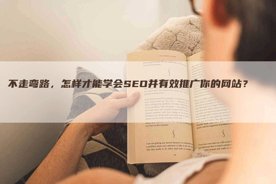 不走弯路，怎样才能学会SEO并有效推广你的网站？